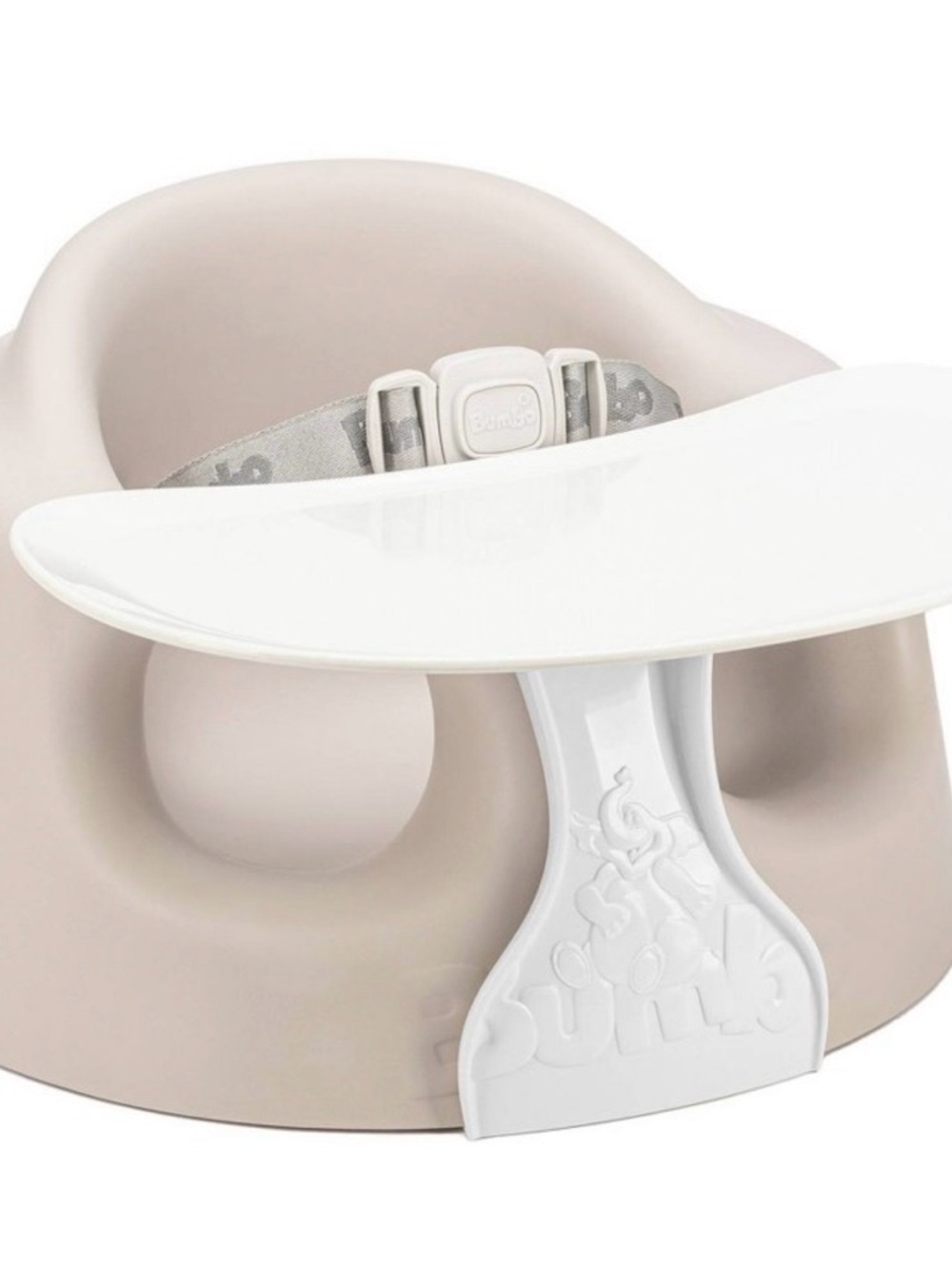 Bumbo Floor Seat PLUS+ with Tray Infant Positioning
Seat - Taupe